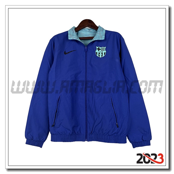 Giacca A Vento FC Barcellona Blu 2023 2024