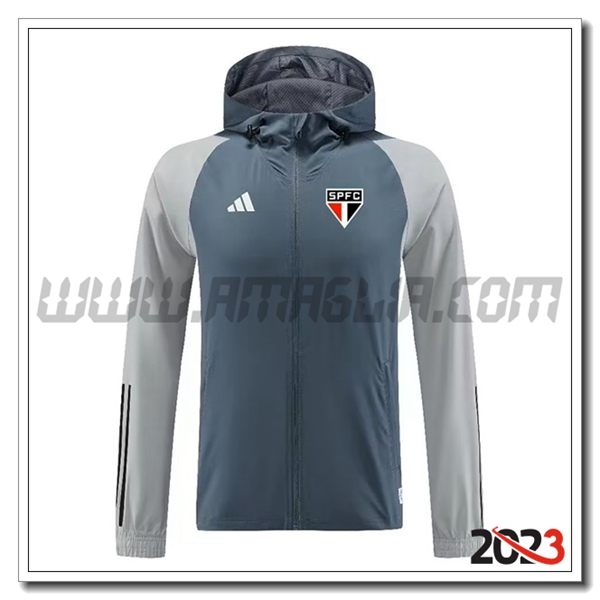 Giacca A Vento Sao Paulo FC Grigio 2023 2024