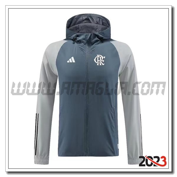 Giacca A Vento Flamengo Grigio 2023 2024 -02