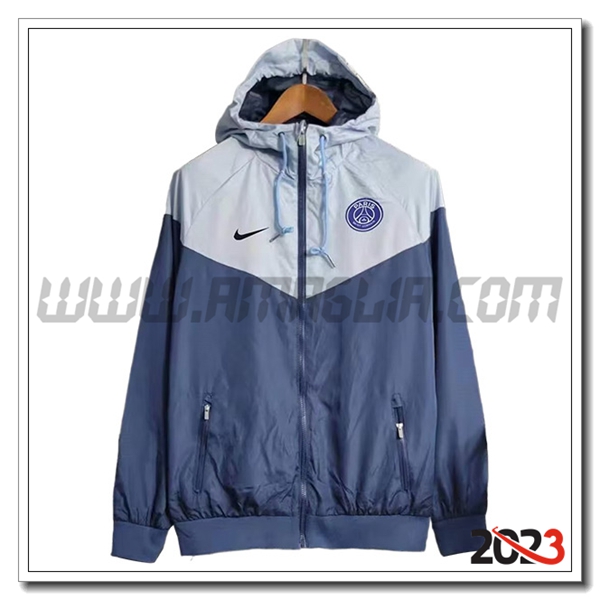 Giacca A Vento PSG blu marino 2023 2024 -02