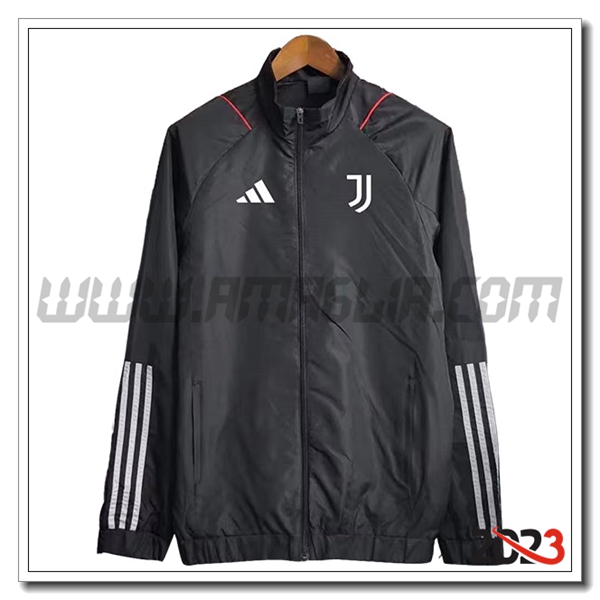 Giacca A Vento Juventus Nero 2023 2024 -02