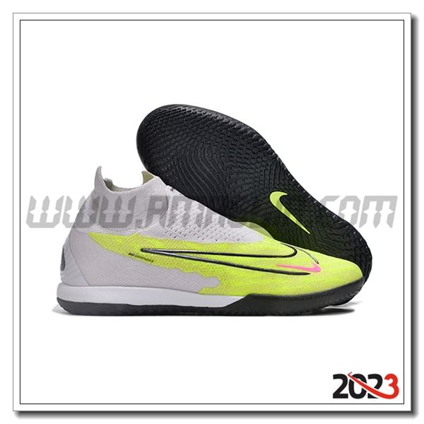 Nike Scarpe Da Calcio Phantom GX Elite DF Link IC Bianco/Verde