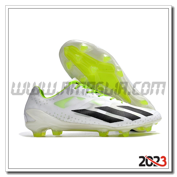 Adidas Scarpe Da Calcio X CRAZYLIGHT+ FG Bianco/Nero/Verde