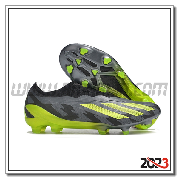 Adidas Scarpe Da Calcio X CRAZYFAST.1 LL FG Verde/Grigio/Nero