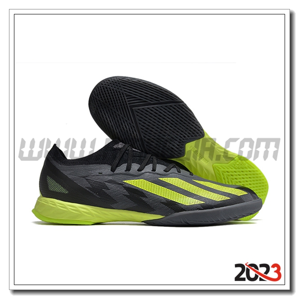 Adidas Scarpe Da Calcio X CRAZYFAST.1 IC BOOTS Verde/Grigio/Nero