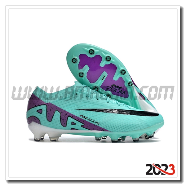 Nike Scarpe Da Calcio Air Zoom Mercurial Vapor XV Elite AG Verde/viola