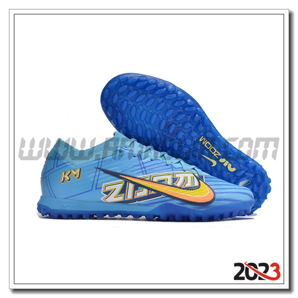 Nike Scarpe Da Calcio Air Zoom Mercurial Vapor XV Elite TF Blu/Giallo