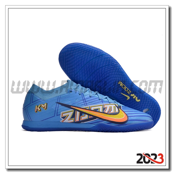 Nike Scarpe Da Calcio Air Zoom Mercurial Vapor XV Elite IC Blu/Giallo