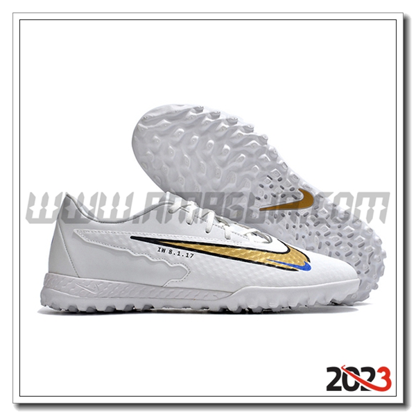 Nike Scarpe Da Calcio Phantom GX Academy TF Bianco/Giallo