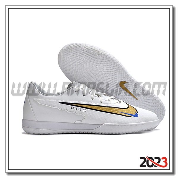 Nike Scarpe Da Calcio Phantom GX Academy IC Bianco/Giallo