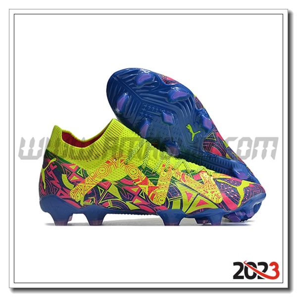 PUMA Scarpe Da Calcio Future Ultimate FG Verde/viola