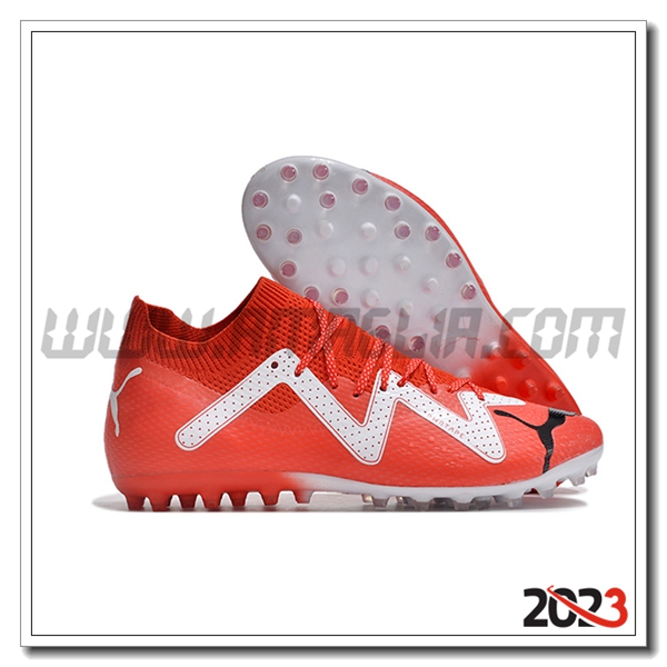 PUMA Scarpe Da Calcio Future Ultimate AG Rosso/Bianco