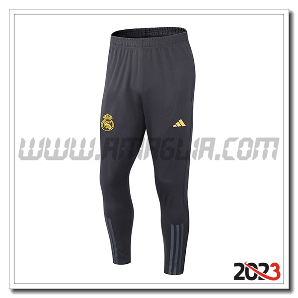 Pantaloni Da Allenamento Real Madrid Grigio 2023 2024