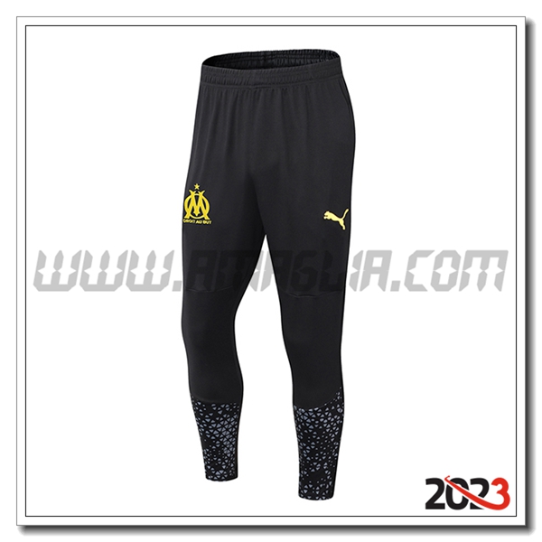 Pantaloni Da Allenamento Marsiglia Nero 2023 2024