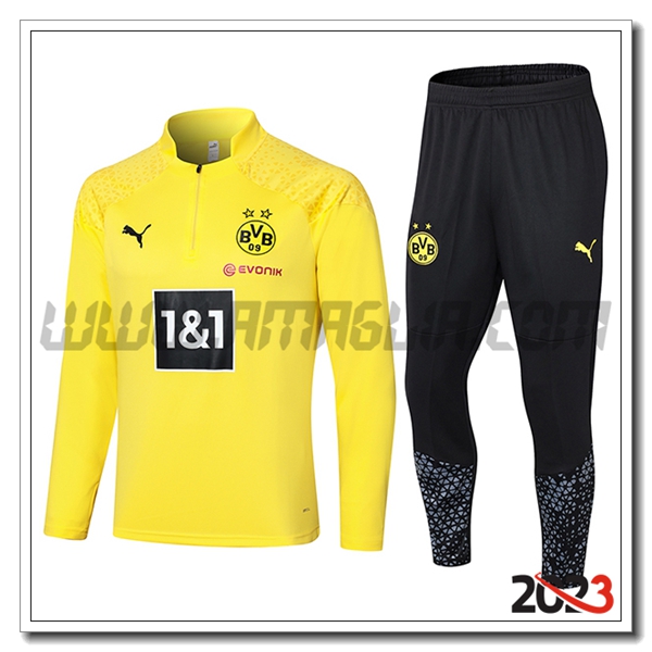 Tuta Allenamento Dortmund Giallo 2023 2024 -04