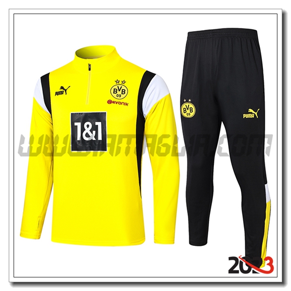 Tuta Allenamento Dortmund Giallo 2023 2024 -03