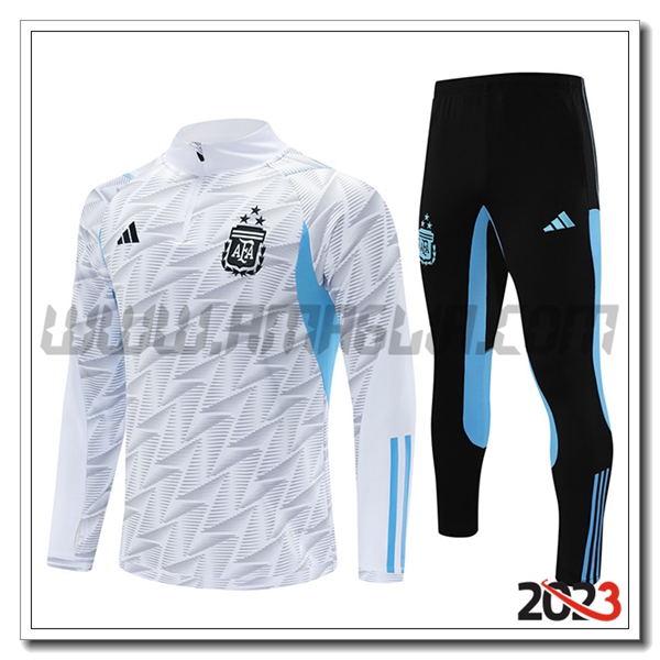 Tuta Allenamento Argentina Bianco 2023 2024