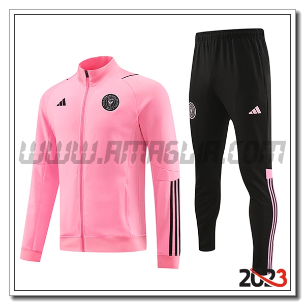 Tuta Allenamento Giacca Inter Miami CF Rosa 2023 2024