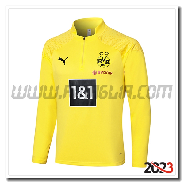 Felpa Allenamento Dortmund Giallo 2023 2024 -03