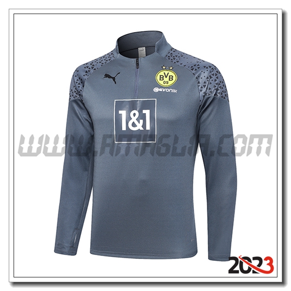 Felpa Allenamento Dortmund Grigio 2023 2024