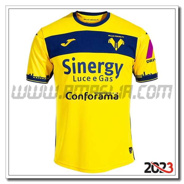 Hellas Verona Seconda Maglia Calcio 2023 2024