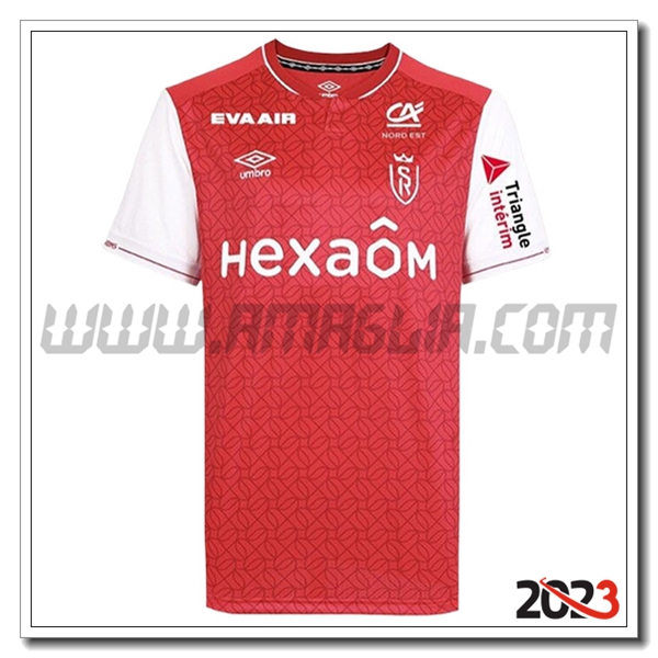 Stade Reims Prima Maglia Calcio 2023 2024
