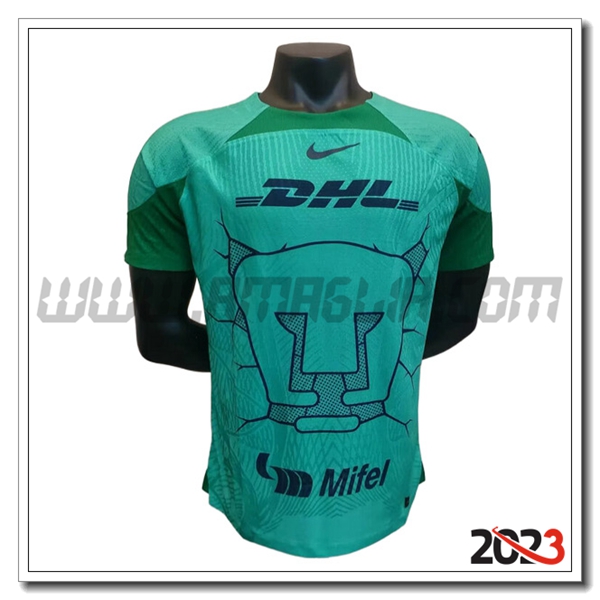 Maglia Calcio Portiere Pumas UNAM 2023 2024 Blu