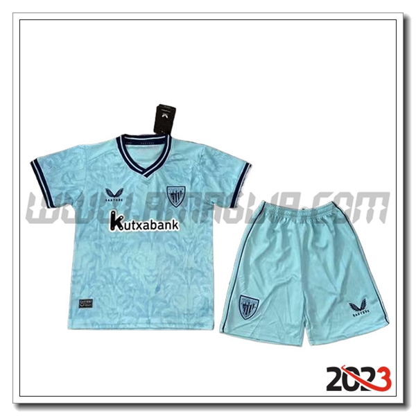 Kit Maglia Athletic Bilbao Bambino Seconda 2023 2024