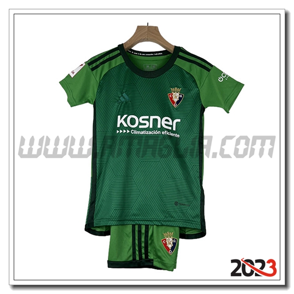 Kit Maglia Atletico Osasuna Bambino Terza 2023 2024