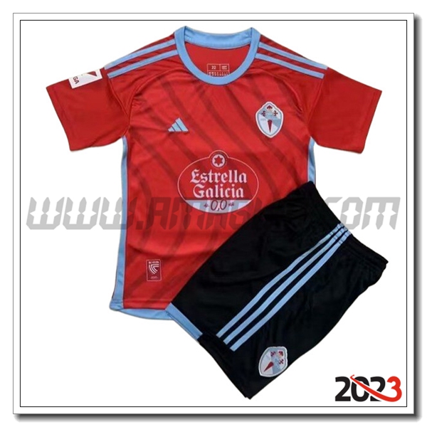 Kit Maglia Celta Vigo Bambino Seconda 2023 2024