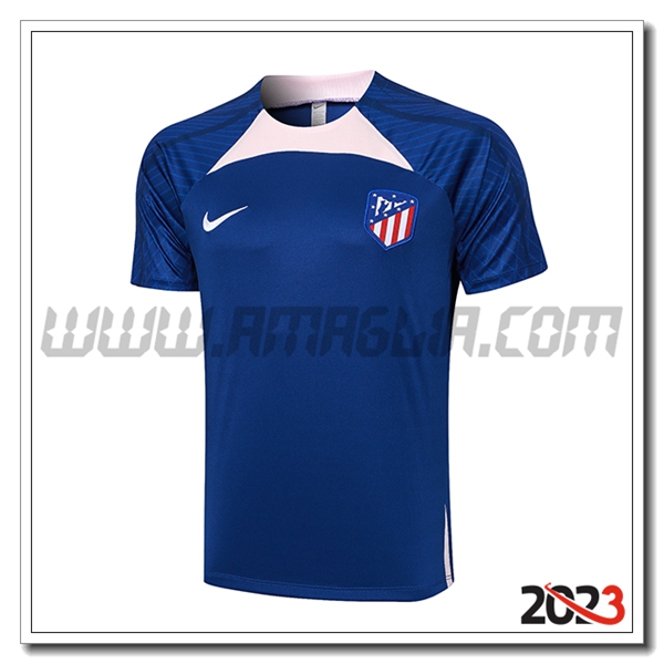 T Shirt Allenamento Atletico Madrid Blu 2023 2024