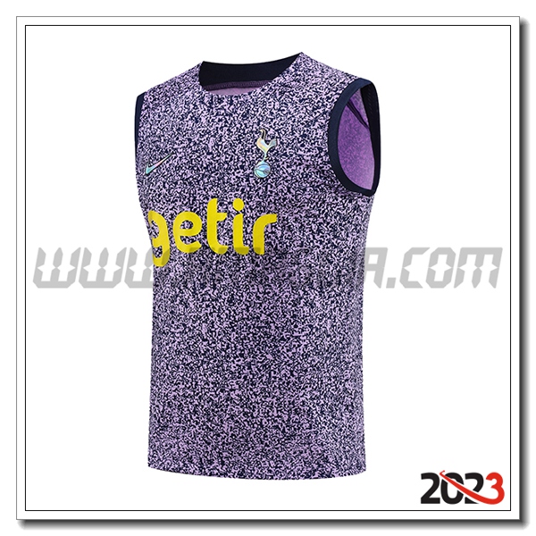 Canotta Allenamento Tottenham Hotspur viola 2023 2024 -03