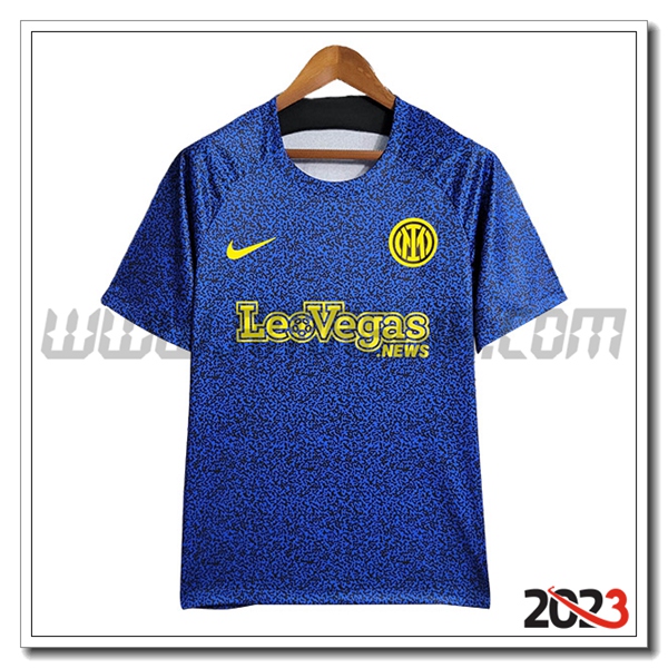 T Shirt Allenamento Inter Milan Blu 2023 2024 -03