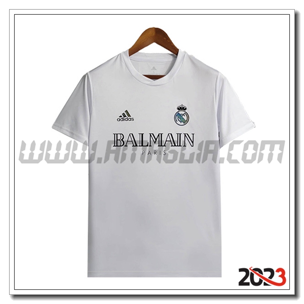 T Shirt Allenamento Real Madrid Bianco 2023 2024 -08