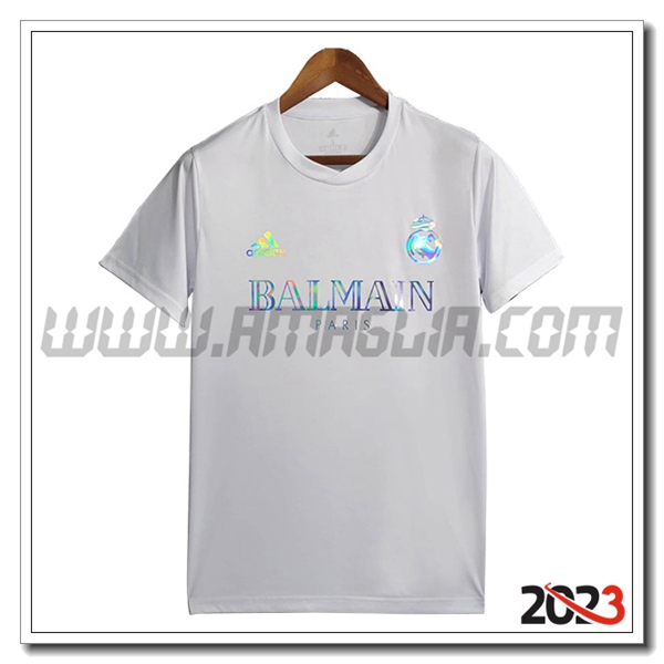 T Shirt Allenamento Real Madrid Bianco 2023 2024 -07