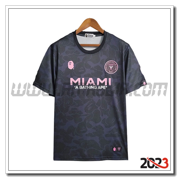 T Shirt Allenamento Inter Miami CF Nero 2023 2024