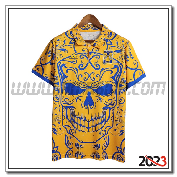 T Shirt Allenamento Tiger Giallo 2023 2024