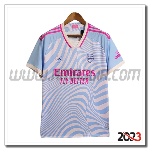 T Shirt Allenamento Arsenal Bianco 2023 2024 -02