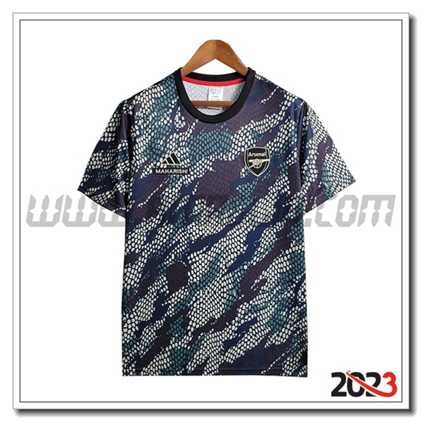 T Shirt Allenamento Arsenal Grigio 2023 2024