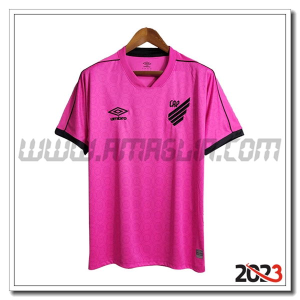 T Shirt Allenamento Athletico Paranaense Rosa 2023 2024