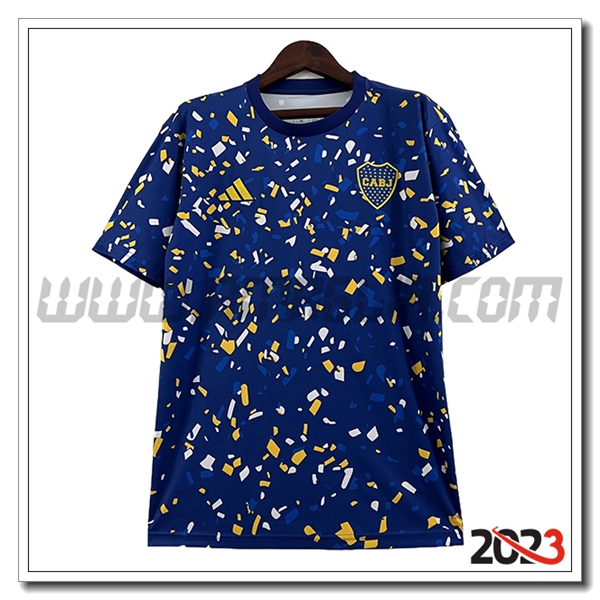 T Shirt Allenamento Boca Juniors Blu 2023 2024