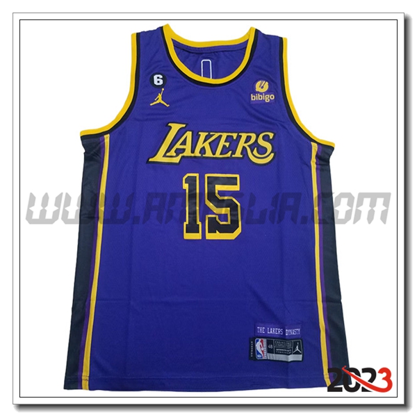 Maglia Los Angeles Lakers (REAVES #15) 2023/24 Blu