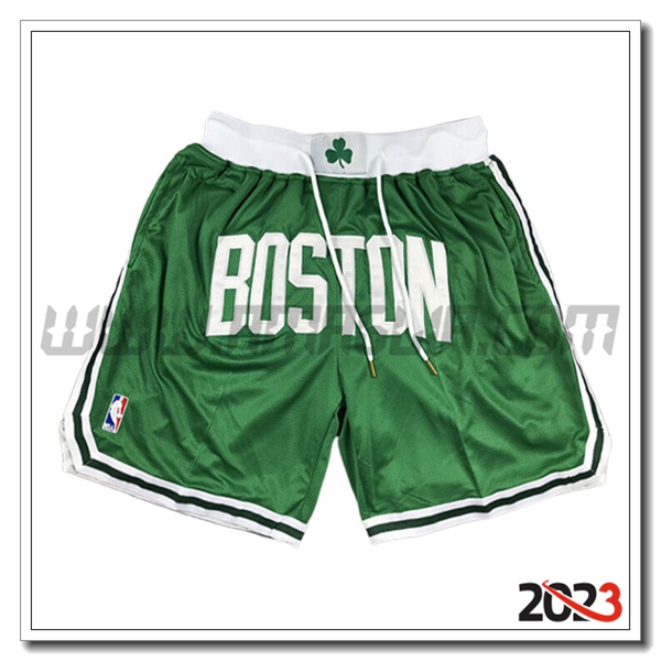 Pantalonicinis NBA Boston Celtics 2023/24 Verde