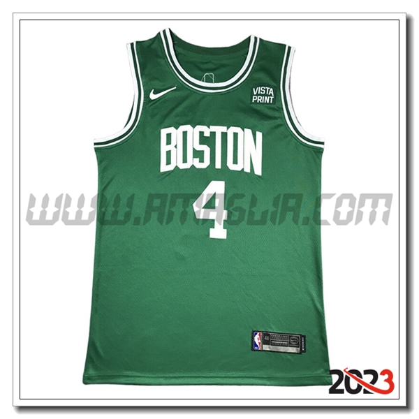Maglia Boston Celtics (HOLIDAY #4) 2023/24 Verde -02