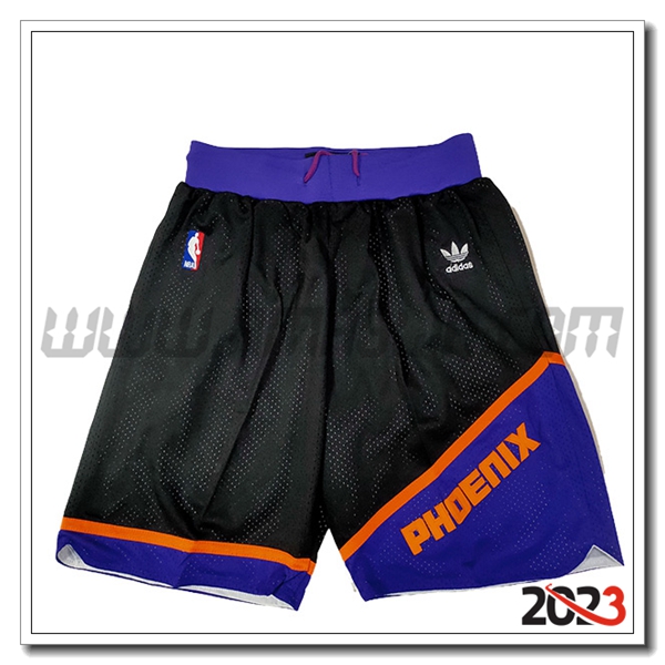 Pantalonicinis NBA Phoenix Suns 2023/24 viola/Nero -02