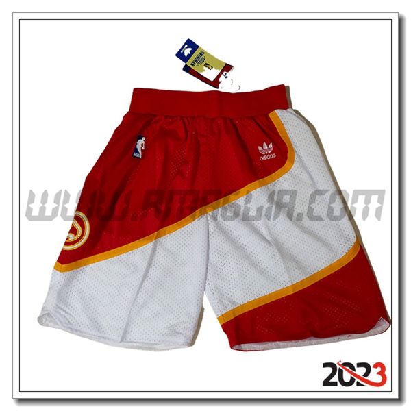 Pantalonicinis NBA Atlanta Hawks 2023/24 Rosso