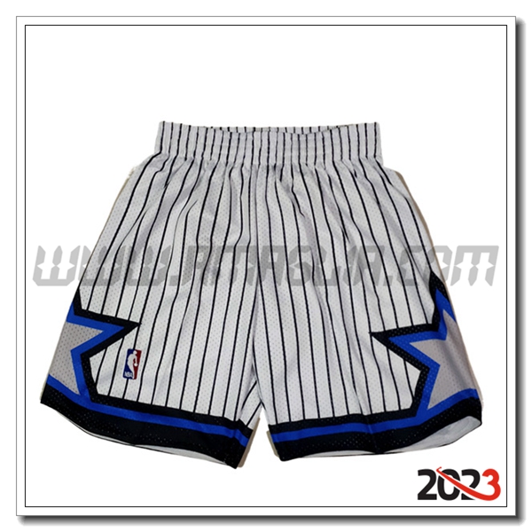 Pantalonicinis NBA Orlando Magic 2023/24 Bianco/Nero/Blu