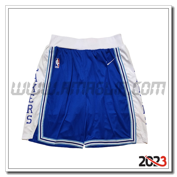 Pantalonicinis NBA Los Angeles Lakers 2023/24 Bianco/Nero/Blu