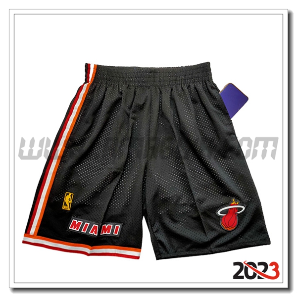 Pantalonicinis NBA Miami Heat 2023/24 Nero