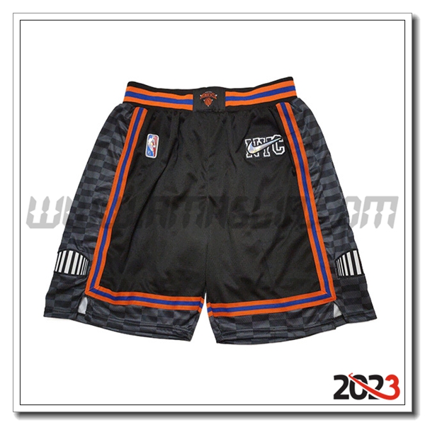 Pantalonicinis NBA New York Knicks 2023/24 Nero